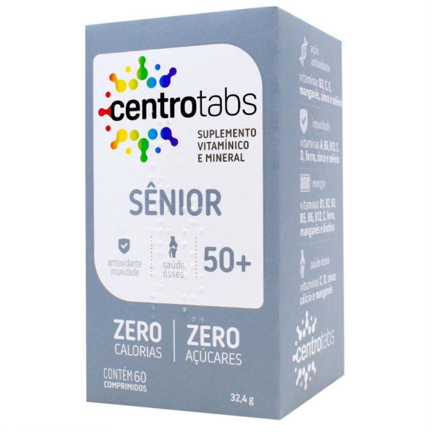 CENTROTABS SENIOR COM 60 COMPRIMIDOS NEO QUIMICA