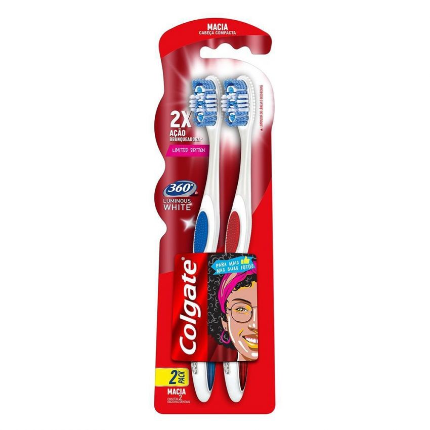COLGATE ESCOVA DENTAL COLGATE LUMIN LV2 PG1