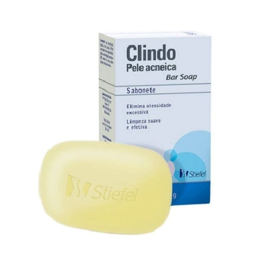 SABONETE CLINDO PARA PELE ACNEICA 100G