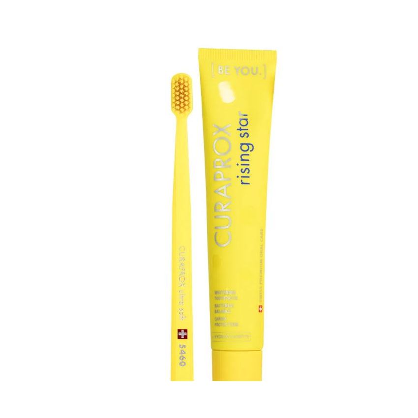 CURAPROX CREME DENTAL + ESCOVA CS5460 AMARELA