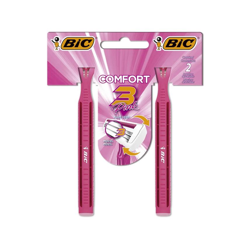 APARELHO DE BARBEAR BIC SOLEIL C/2