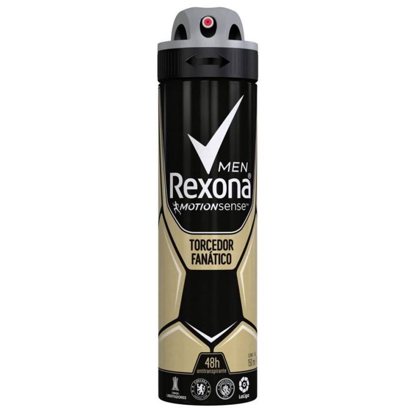 DESODORANTE AEROSOL REXONA MEN TORCEDOR FANÁTICO 150ML