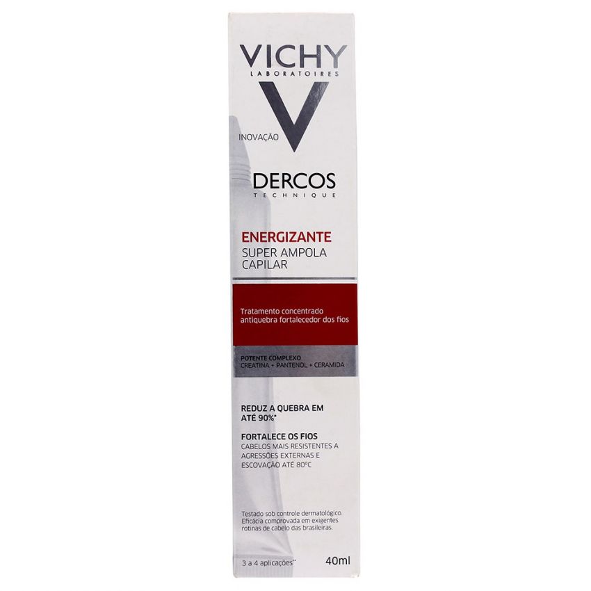 VICHY SUPER AMPOLA CAPILAR ENERGIZANTE 40ML