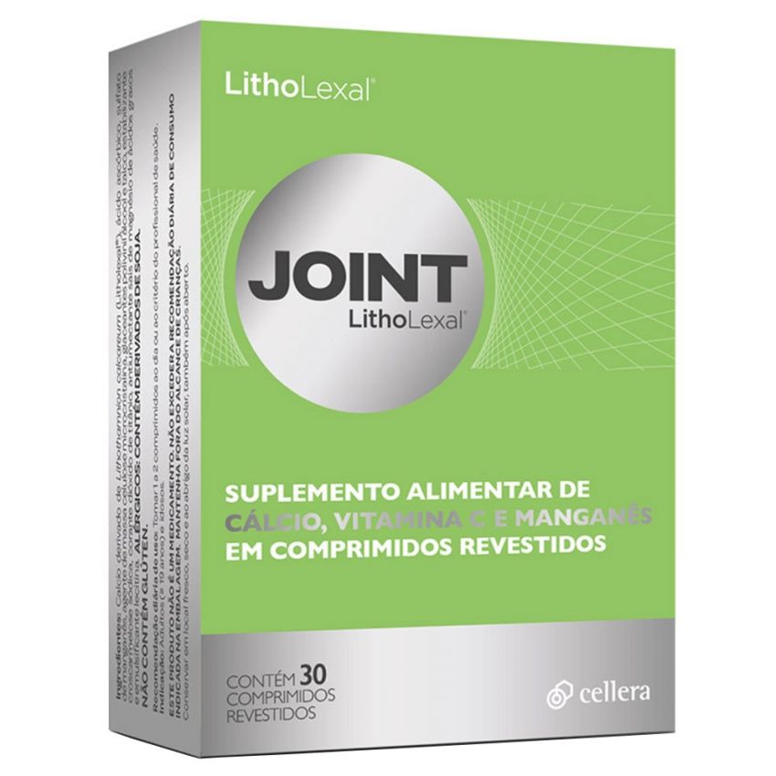 JOINT SUPLEMENTO ALIMENTAR COM 30 COMPRIMIDOS cx 30 comp