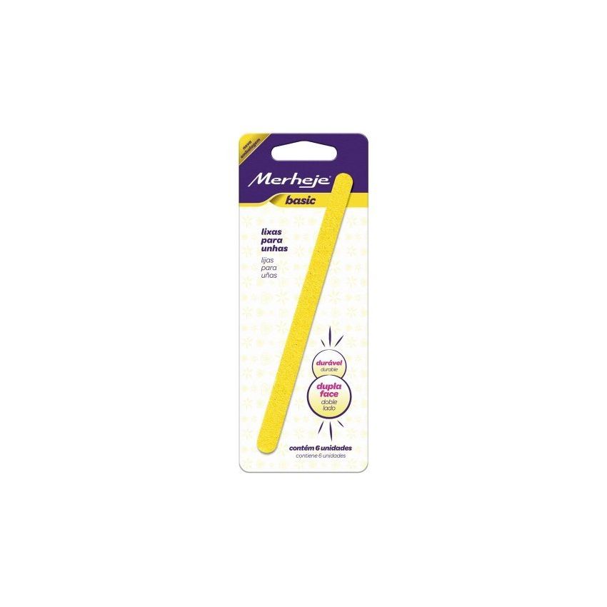 LIXA PARA UNHAS GOLD 924 MERHEJE