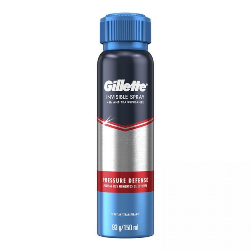 DESODORANTE AEROSOL GILLETTE PRESSURE DEFENSE 150ML
