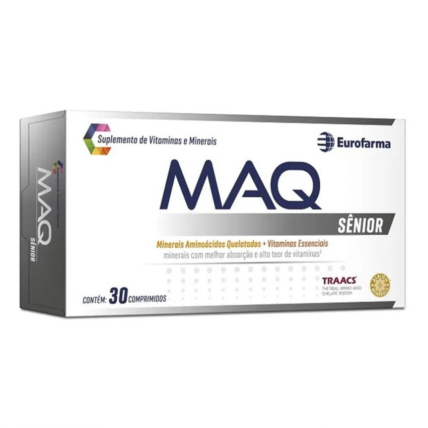 MAQ SENIOR COM 30 COMPRIMIDOS-EUROFARMA