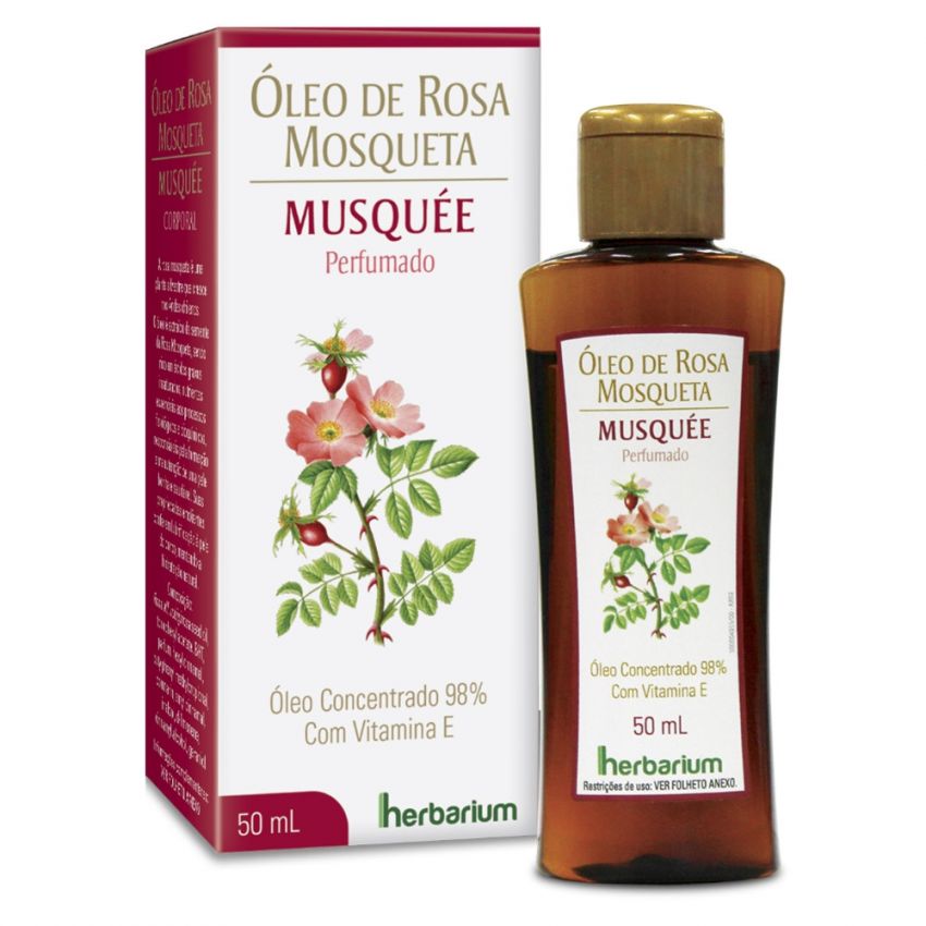 ÓLEO ROSA MOSQUETA MUSQUÉE HERBARIUM 50ML 