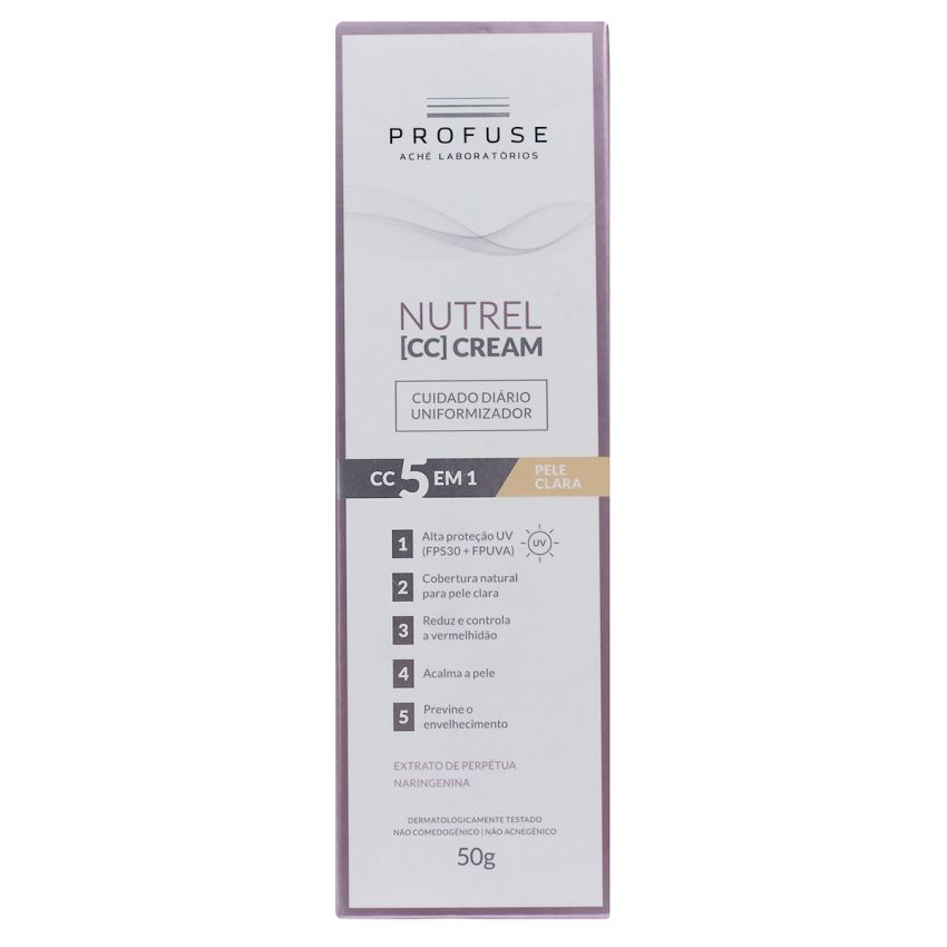 PROFUSE NUTREL CC CREAM 5 EM 1 PELE CLARA 50G 