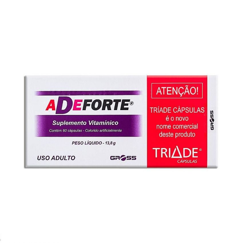 ADEFORTE COM 60 CÁPSULAS