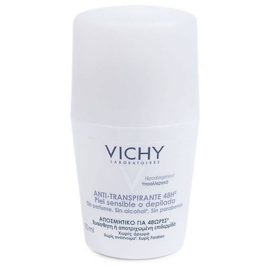 VICHY DESODORANTE ROLLON PELE SENSIVEL 50ML