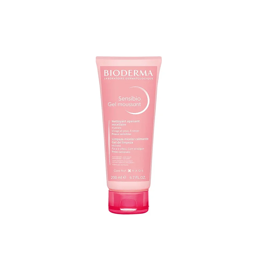 GEL DE LIMPEZA MICELAR BIODERMA SENSIBIO GEL MOUSSANT 200ML