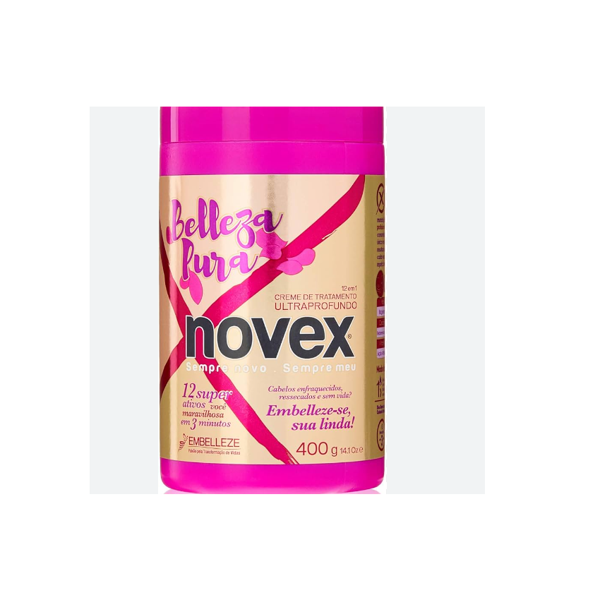 CREME DE TRATAMENTO NOVEX BELEZA PURA 400G