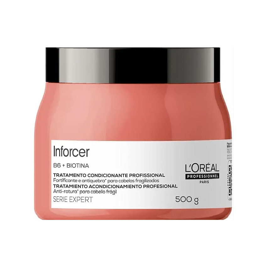  MASCARA L'OREAL INFORCE B6 + BIOTINA 500G 