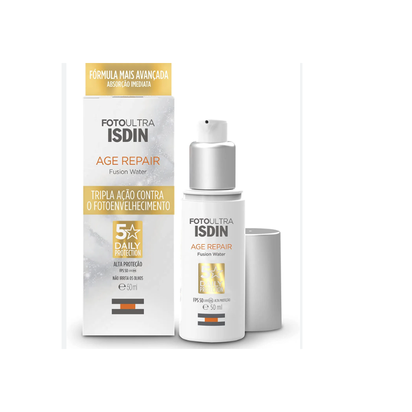 FOTOPROTETOR ISDIN FLUIDO AGE REPAIR FUSION WATER FPS50+ 50M