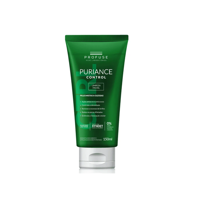 SABONETE LIQUIDO FACIAL PURIANCE CONTROL 150ML