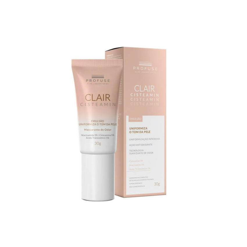 GEL CREME CLAREADOR PROFUSE CLAIR CISTEAMIN 30G