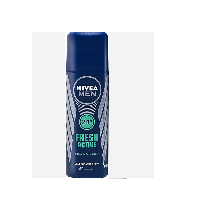 DESODORANTE MASCULINO NIVEA FOR MEN FRESH ACTIVE SPRAY