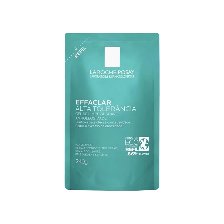 GEL DE LIMPEZA FACIAL EFFACLAR ALTA TOLERANCIA SACHE 240ML
