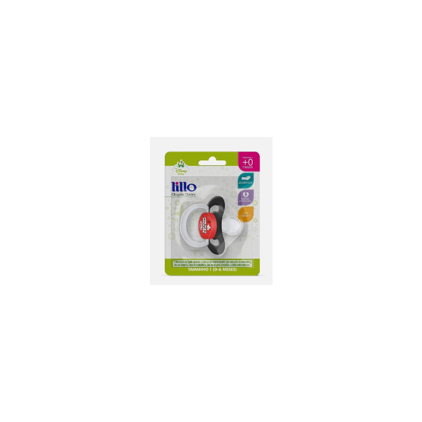 CHUPETA FUNNY DISNEY ORTO SIL T1 AZUL 305721