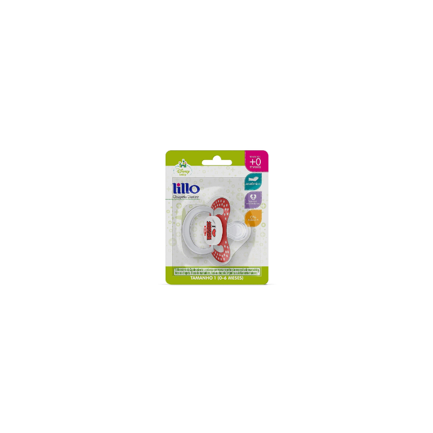 CHUPETA FUNNY DISNEY ORTO SIL T1 AZUL 305731