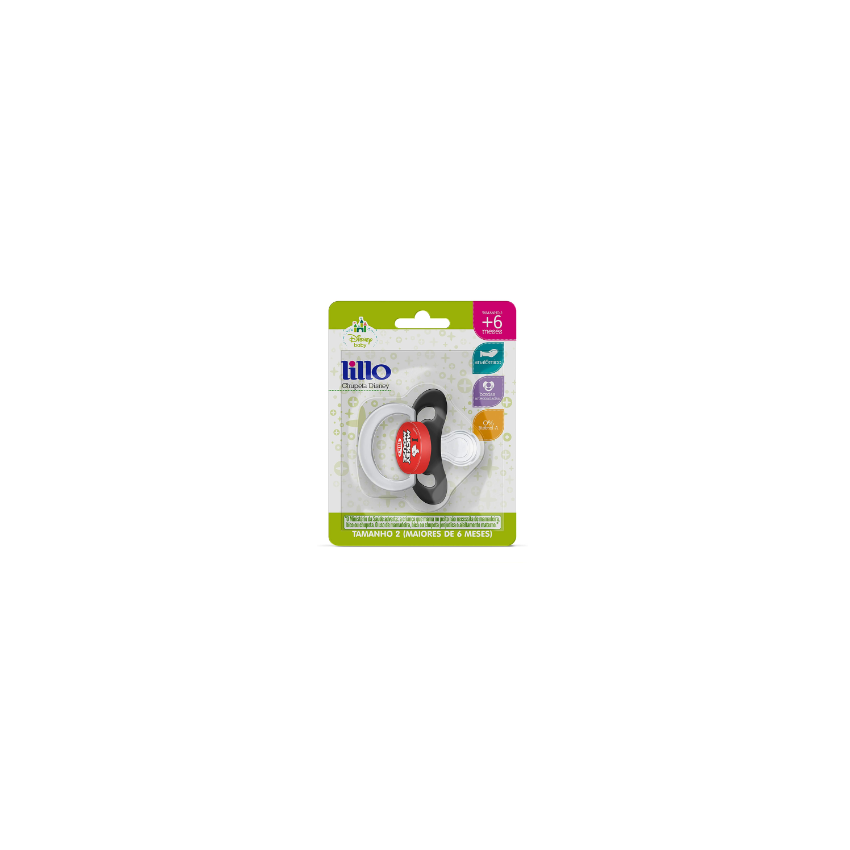 CHUPETA FUNNY DISNEY ORTO SIL T2 AZUL 305821