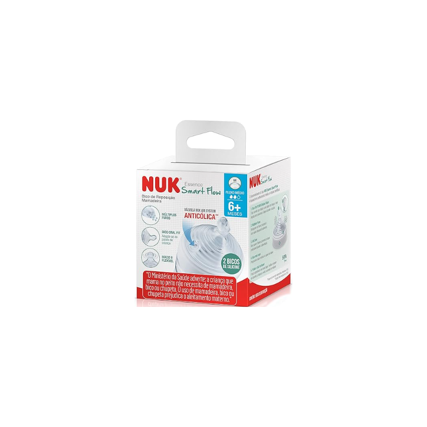 BICO COM 2 NUK ESS SMART FLOW FLUXO MEDIO S2 7014-2U