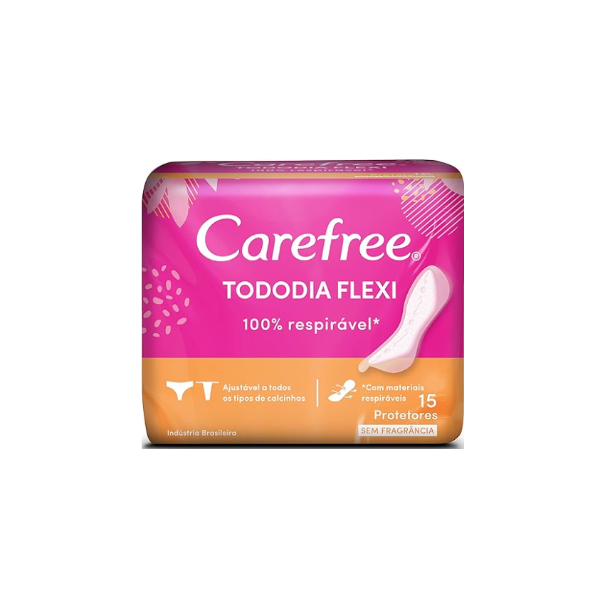 CAREFREE FLEXI SEM PERFUME 15 UNIDADES
