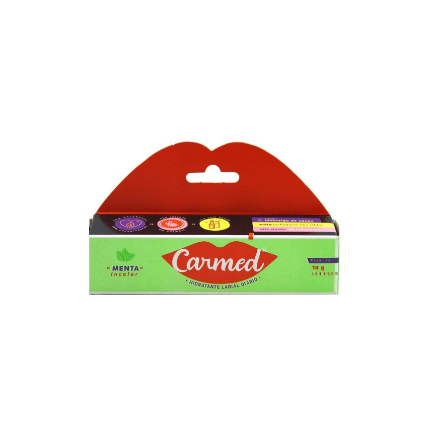 CARMED LABIAL POM 10G SBR MENTA