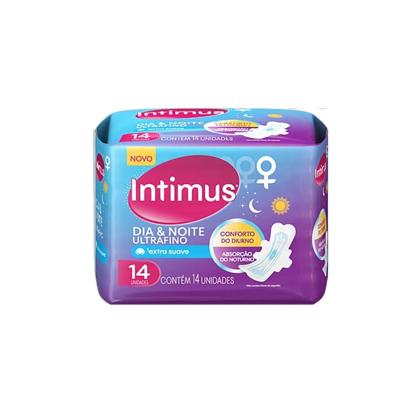 ABSORVENTE HIG INTIMUS DIA&NOIT SV C/ABA 14UN