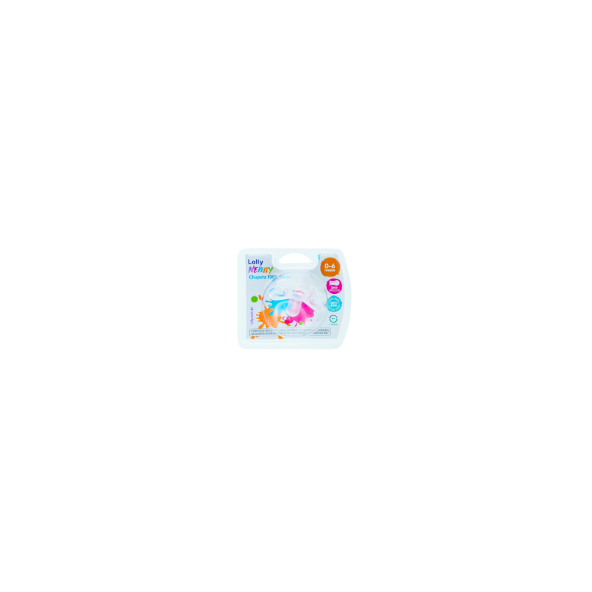 CHUPETA LOLLY SPECIAL SILICONE CRIST N1 REF.6111-01-N