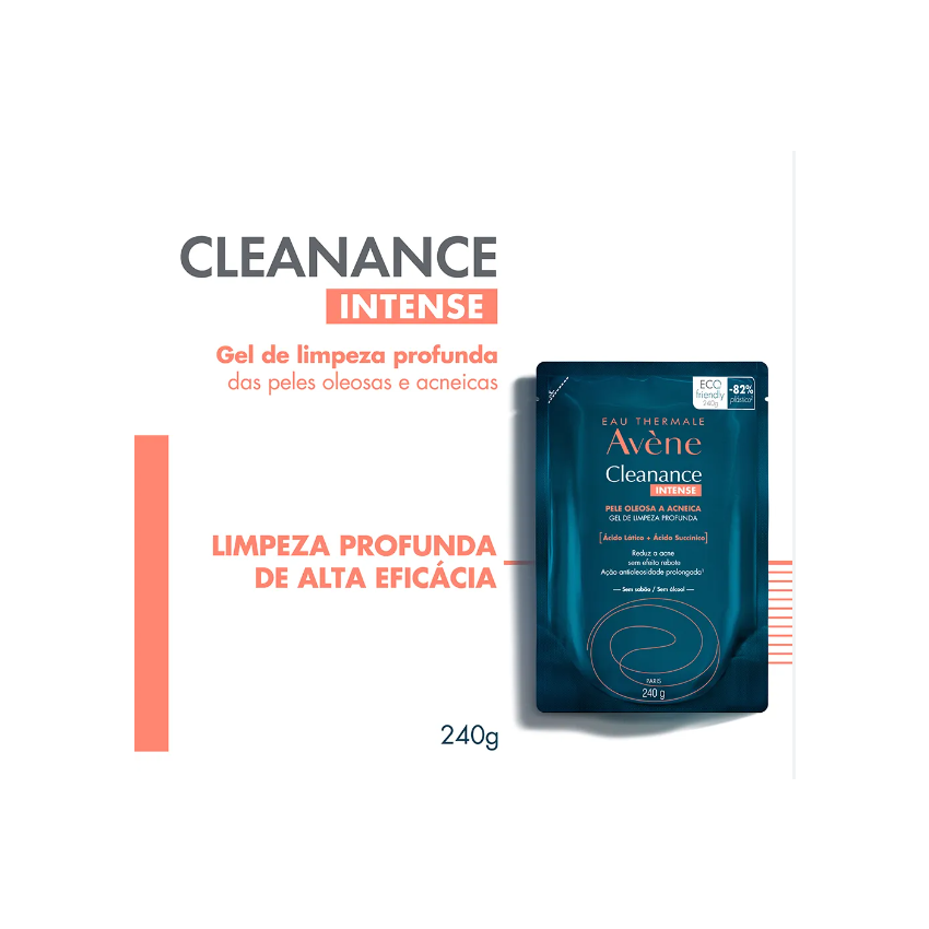 REFIL GEL DE LIMPEZA AVENÉ CLEANENCE INTENSE 240G
