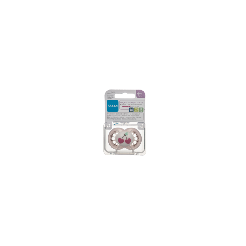 CHUPETA MAM ORIGINAL 6+ MESES - EMB. UNITARIA ROSA