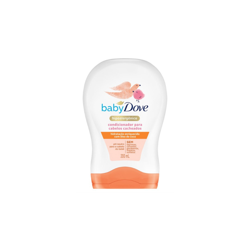 CONDICIONADOR DOVE CABELOS CACHEADOS COM OLEO DE COCO 200ML