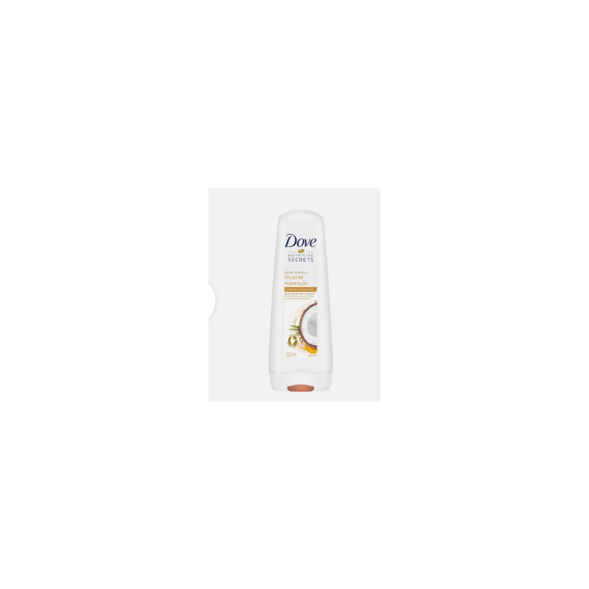 CONDICIONADOR DOVE RITUAL DE REPARAÇÃO ÓLEO DE COCO 200 ML 