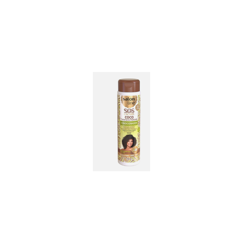 CONDICIONADOR S.O.S CACHOS COCO 300 ML