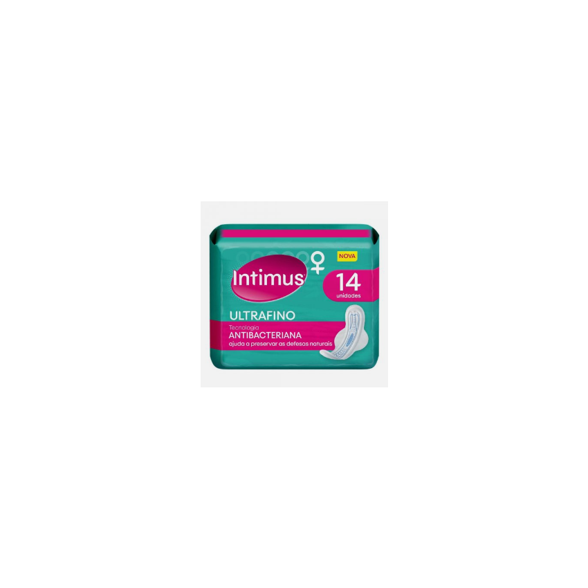 ABSORVENTE INTIMUS ANTIBAC ULTRAF COM ABA COM 14 UN