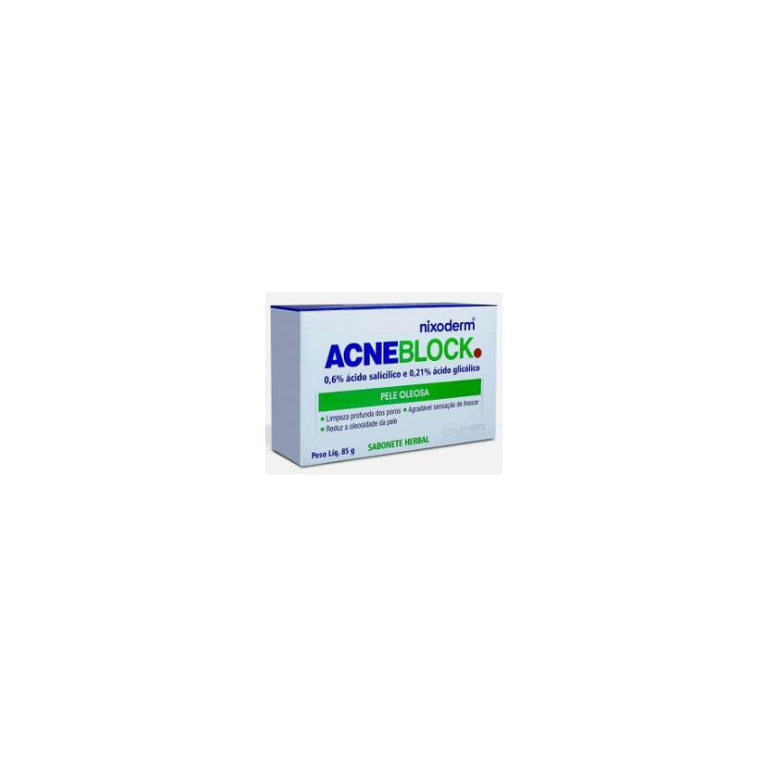 ACNEBLOCK SABONETE HERBAL COM 85G