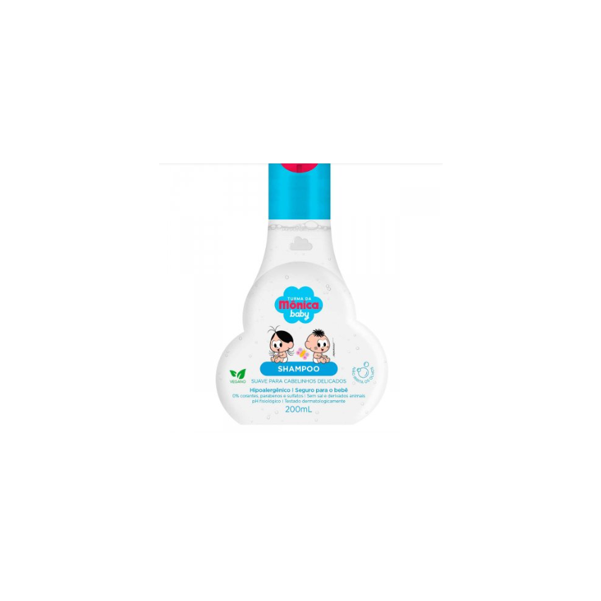  SHAMPOO INFANTIL TURMA DA MONICA BABY 200ML 