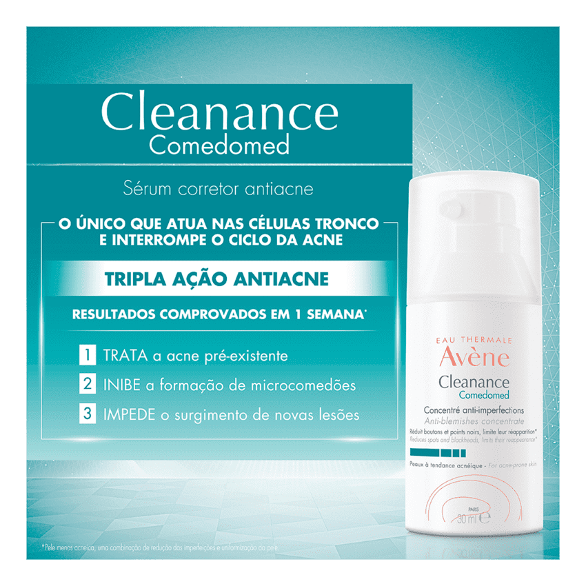 AVÉNE CLEANANCE COMEDOMED- SÉRUM CORRETOR ANTIACNE 30ML