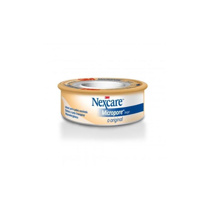 ESPARADRAPO NEXCARE MICROPORE BEGE 12X4,5