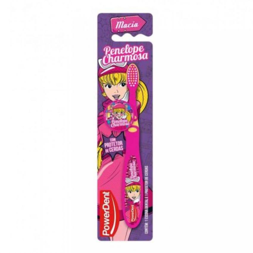 ESCOVA DENTAL INFANTIL POWERDENT PENÉLOPE CHARMOSA UNIDADE