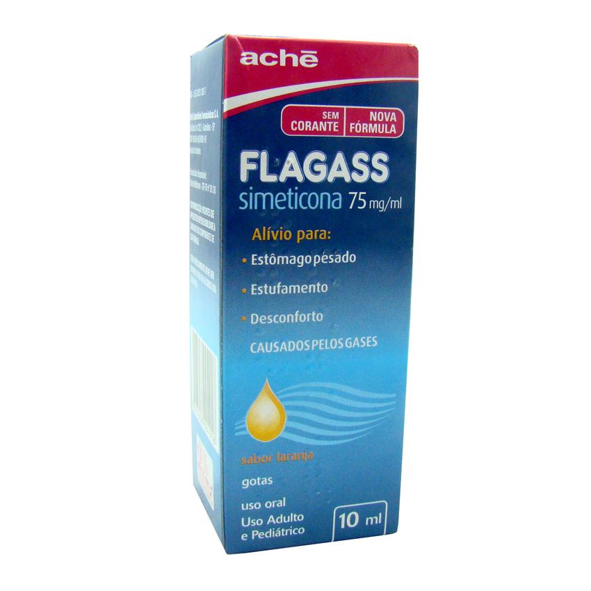 FLAGASS 75MG GOTAS COM 10ML