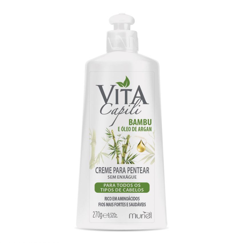 CREME PARA PENTEAR VITA CAPILI BAMBU 270G