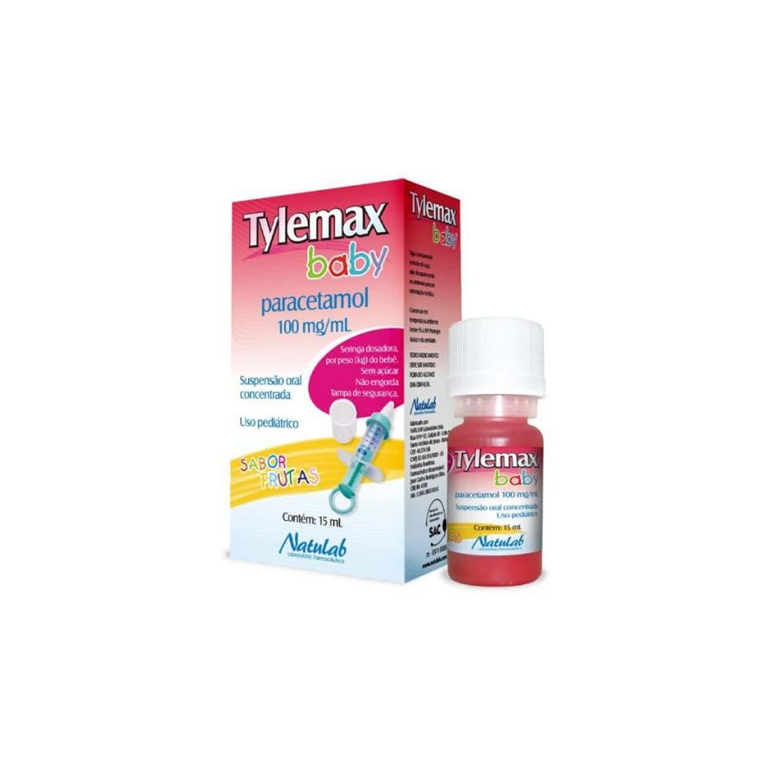 TYLEMAX BABY 100MG 15 ML GOTAS-NATULAB-
