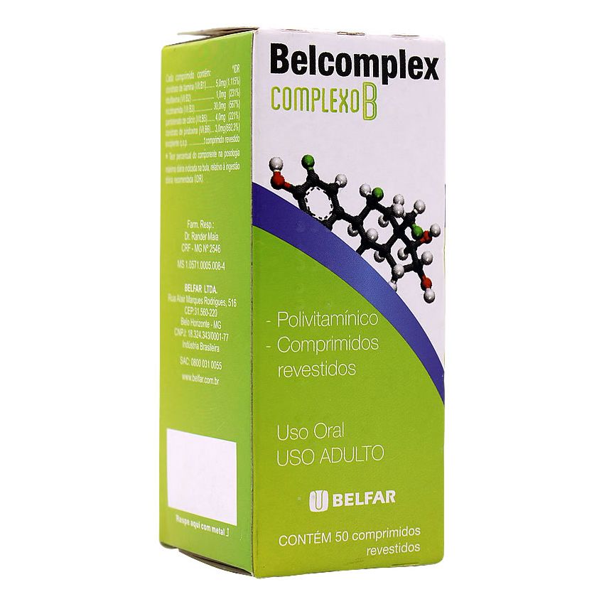 BELCOMPLEXB 50 COPRIMIDOS