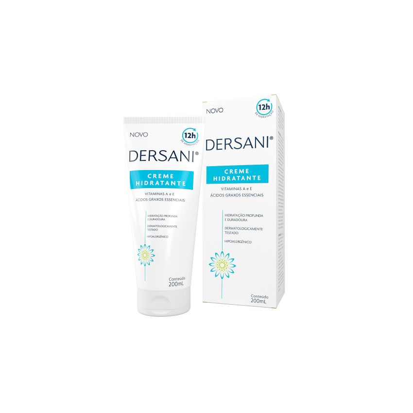 DERSANI CREME HIDRATANTE COM 200ML