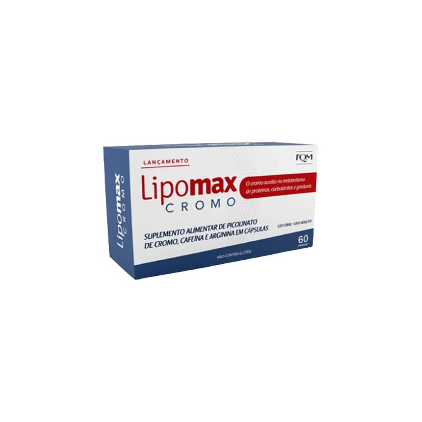 LIPOMAX CROMO COM 60 CÁPSULAS 