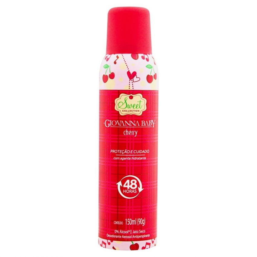 DESODORANTE AEROSOL GIOVANNA BABY CHERRY 150ML