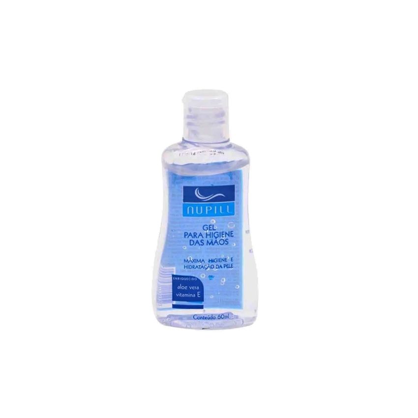 ALCOOL GEL NUPILL PARA HIGIENE DAS MAOS 60ML